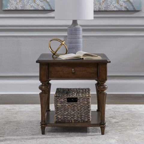 Arden Road Drawer End Table