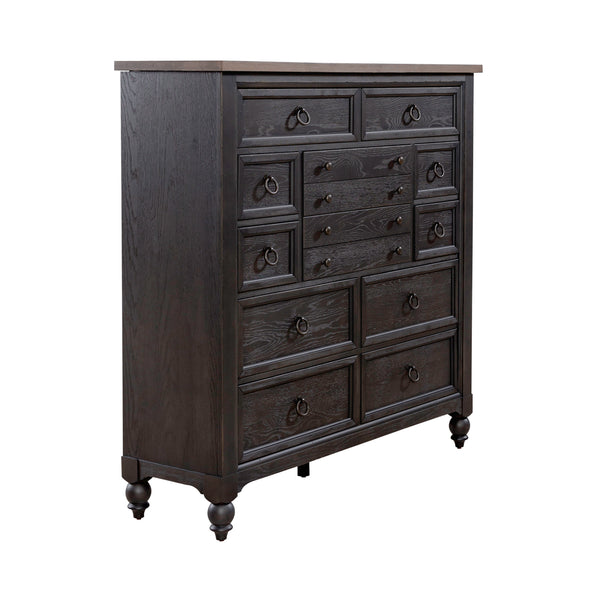 Americana Farmhouse 615-BR32 12 Drawer Chesser