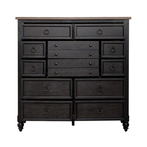 Americana Farmhouse 615-BR32 12 Drawer Chesser