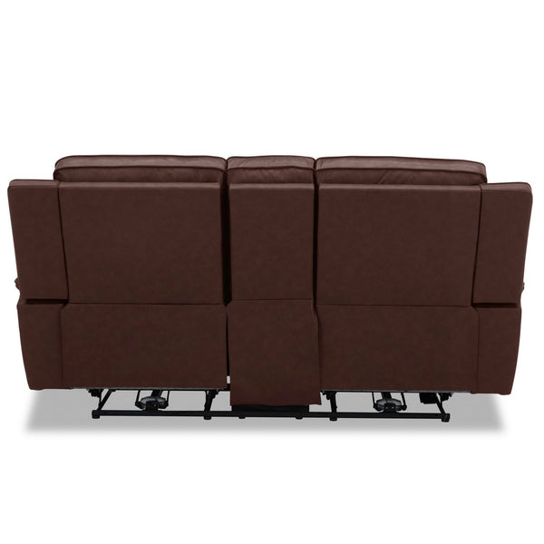 Avery Loveseat w/Console P2 - Cognac