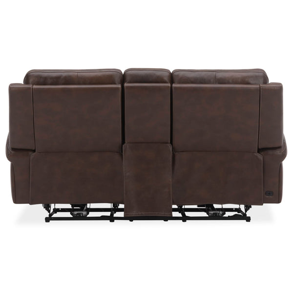 Blair Loveseat w/Console P2 & ZG - Cognac