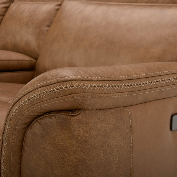 Cooper Loveseat w/Console P3 & ZG - Camel