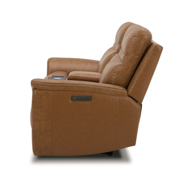 Cooper Loveseat w/Console P3 & ZG - Camel