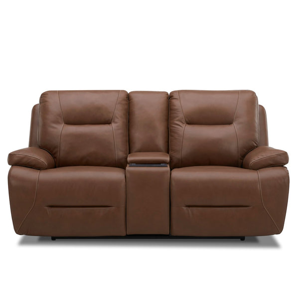 Cameron Loveseat w/Console P3 & ZG - Saddle