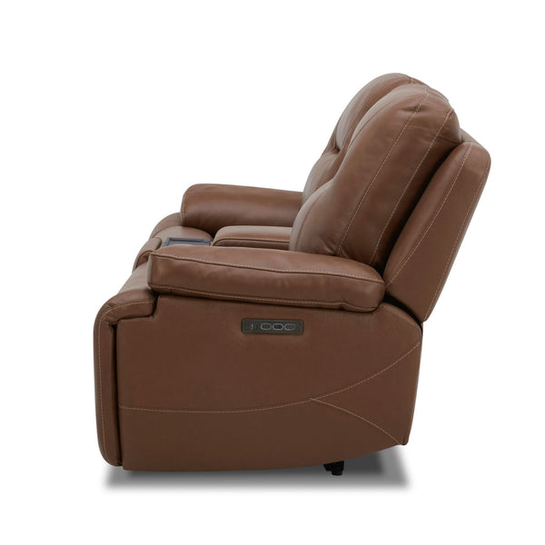 Cameron Loveseat w/Console P3 & ZG - Saddle