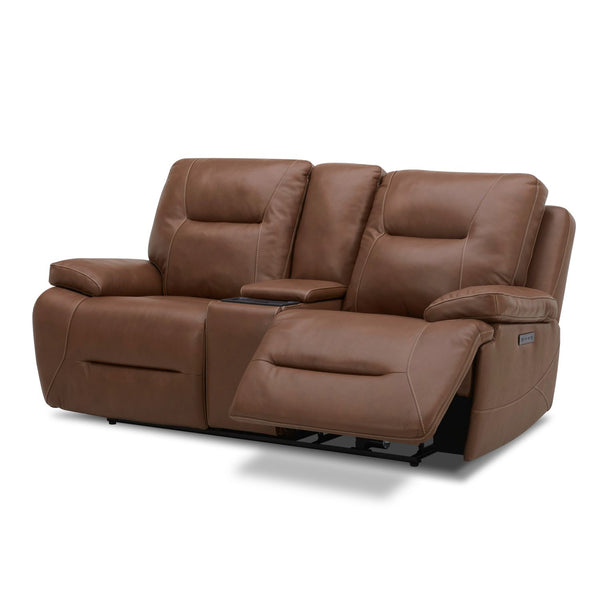 Cameron Loveseat w/Console P3 & ZG - Saddle