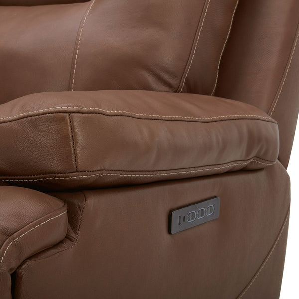 Cameron Loveseat w/Console P3 & ZG - Saddle