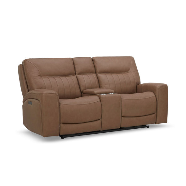 Bennett Loveseat w/ Console P2 & ZG - Butternut