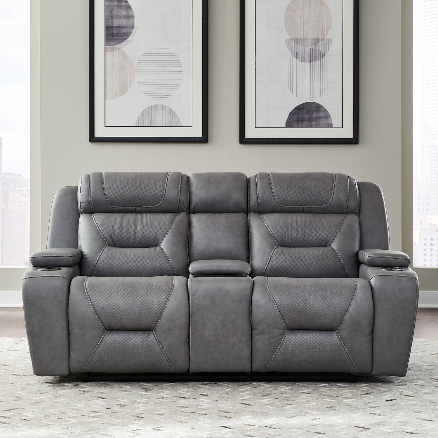 Chapman Loveseat w/ Console P2 & ZG