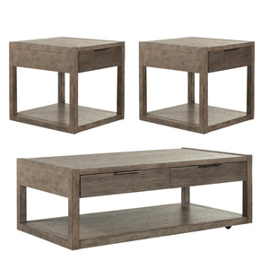 Bartlett Field 798-OT-3PCS 3 Piece Set (1-Cocktail 2-End Tables)