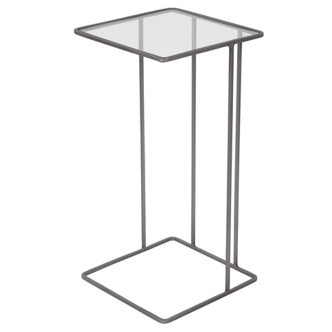 Uttermost Cadmus Pewter Accent Table