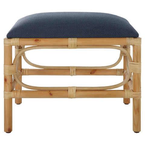 Uttermost Laguna Small Navy Bench