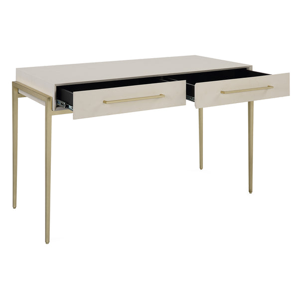 Uttermost Jewel Modern White Desk