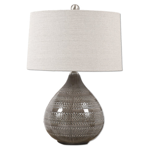 Uttermost Batova Smoke Gray Lamp