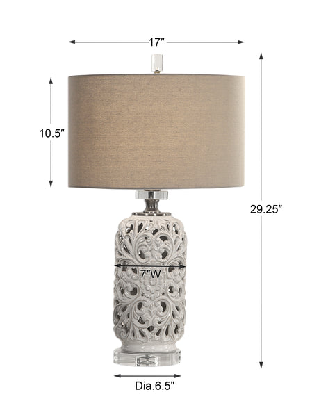 Uttermost Dahlina Ceramic Table Lamp