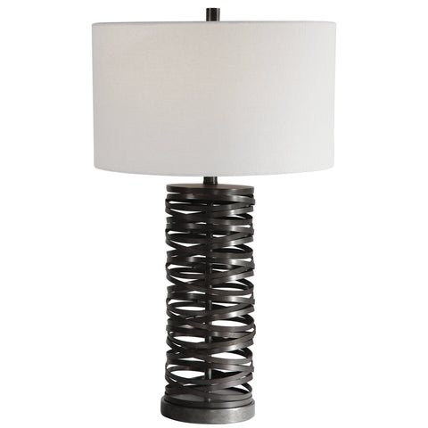 Uttermost Alita Rust Black Table Lamp