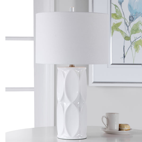 Uttermost Sinclair White Table Lamp