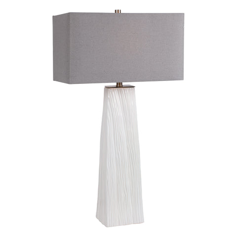 Uttermost Sycamore White Table Lamp