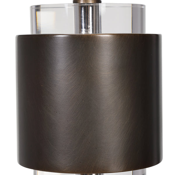 Uttermost Jefferson Dark Bronze Table Lamp