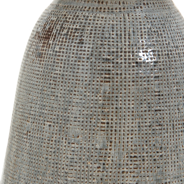 Uttermost Monacan Gray Textured Table Lamp