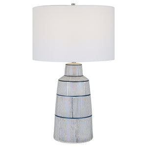 Uttermost Breton Nautical Stripe Table Lamp