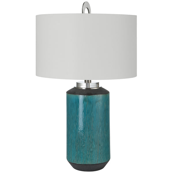 Uttermost Maui Aqua Blue Table Lamp