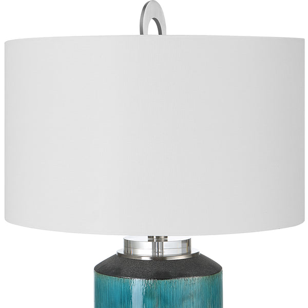 Uttermost Maui Aqua Blue Table Lamp