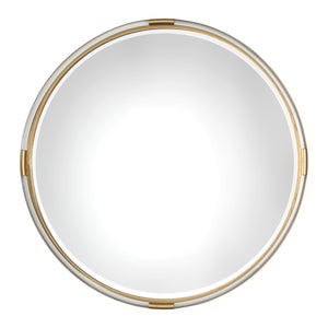 Uttermost Mackai Round Gold Mirror