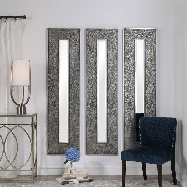 Uttermost Bannon Tall Metallic Mirror