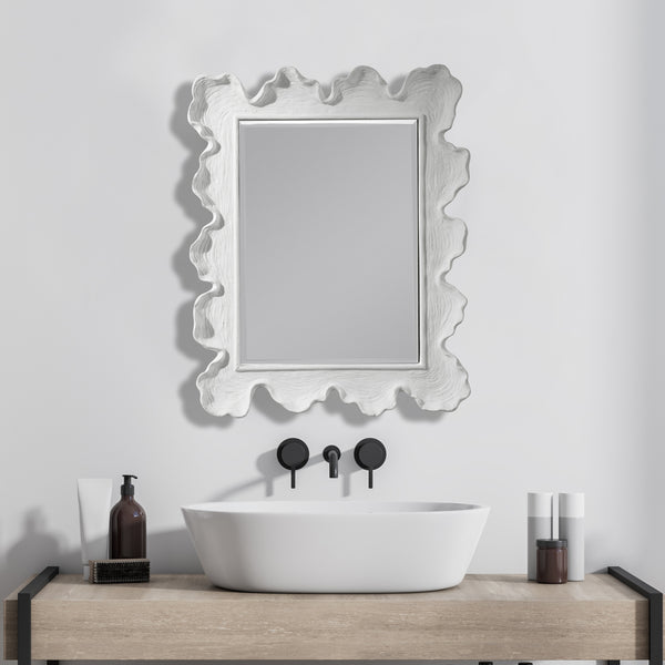 Uttermost Sea Coral Coastal Mirror