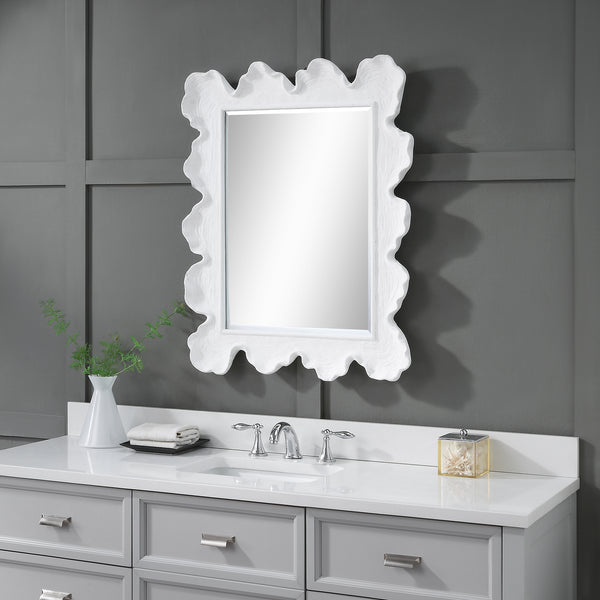 Uttermost Sea Coral Coastal Mirror