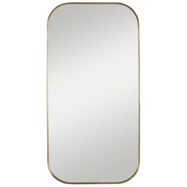 Uttermost Taft Plated Brass Mirror