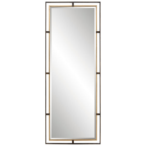 Uttermost Carrizo Tall Bronze & Gold Mirror