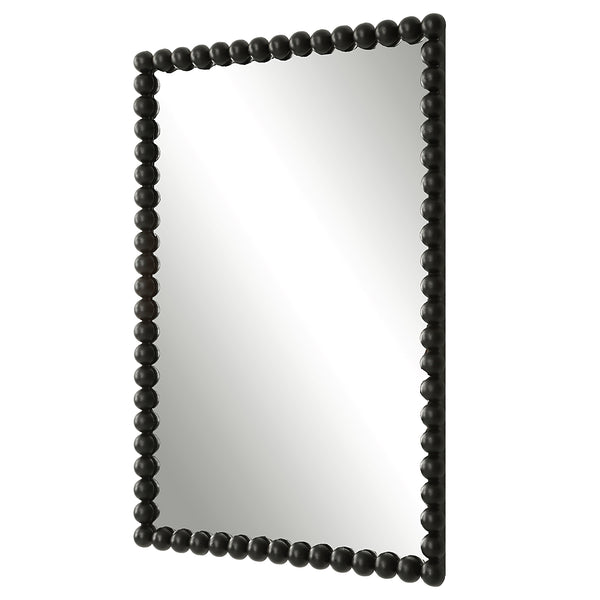 Uttermost Serna Black Vanity Mirror
