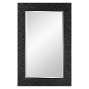 Uttermost Everest Satin Black Mirror