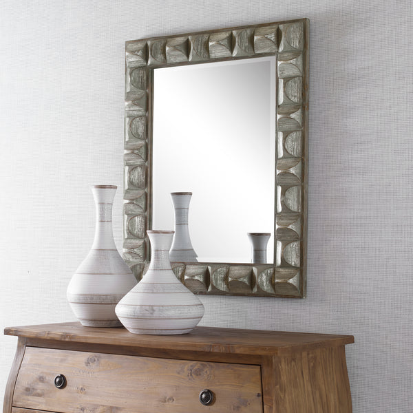 Uttermost Pickford Gray Mirror