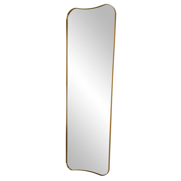 Uttermost Belvoir Large Antique Brass Mirror