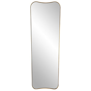 Uttermost Belvoir Large Antique Brass Mirror