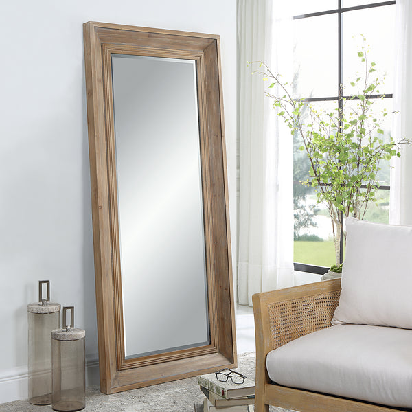 Uttermost Missoula Large Natural Wood Mirror