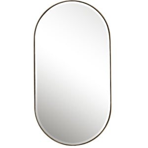 Uttermost Lago Oval Gold Mirror