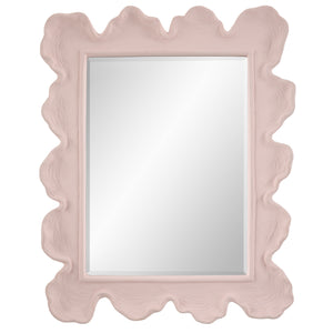 Uttermost Sea Coral Pink Mirror