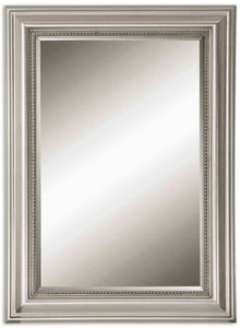 Uttermost Stuart Silver Beaded Mirror