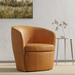 Barolo Leather Swivel