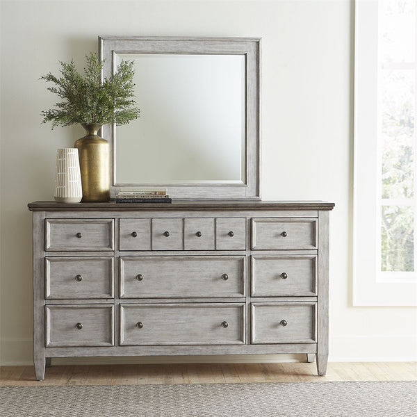 Liberty Furniture 824-BR-DM Dresser & Mirror