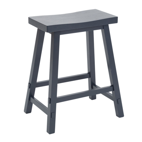 Liberty Furniture 38-B1824-N 24 Inch Sawhorse Counter Stool- Navy