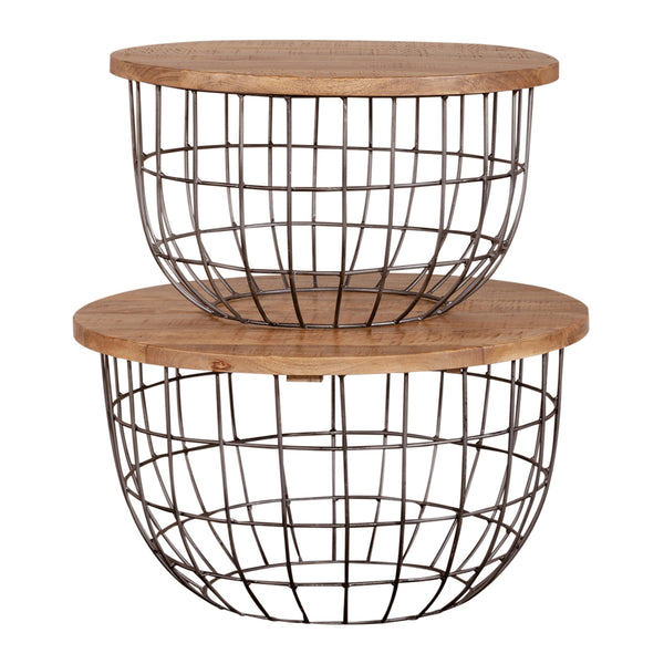 Liberty Furniture 2101-AT2000 Nesting Caged Accent Tables