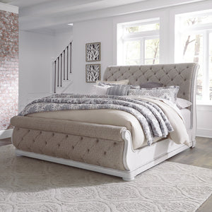 Liberty Furniture 244-BR-CKUSL King California Upholstered Sleigh Bed