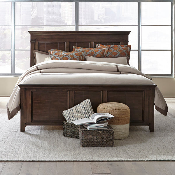 Liberty Furniture 184-BR-QPB Queen Panel Bed