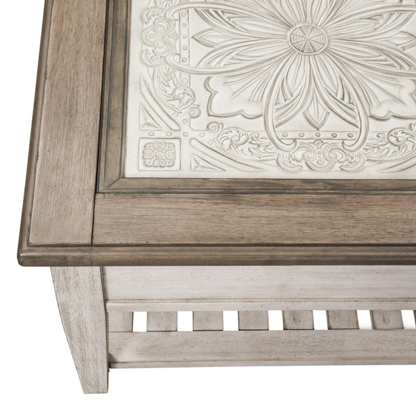 Liberty Furniture 824-OT1010 Rect Ceiling Tile Cocktail Table