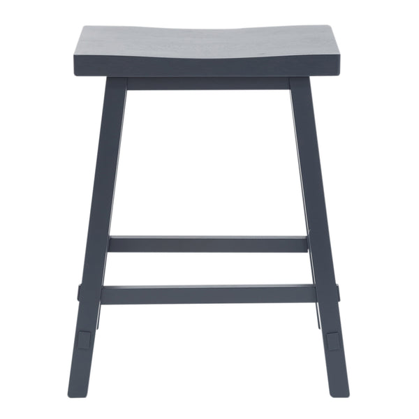 Liberty Furniture 38-B1824-N 24 Inch Sawhorse Counter Stool- Navy